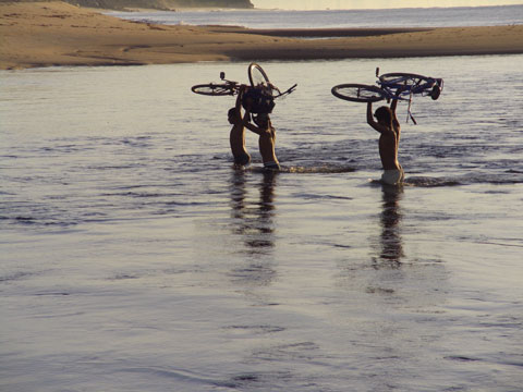 correnteza na Barra do Caí