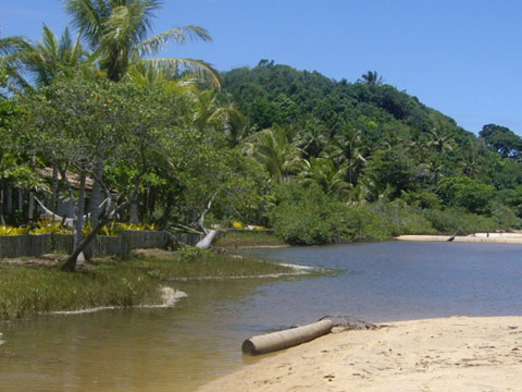 Chale beira mar. Praia do Espelho. Bahia