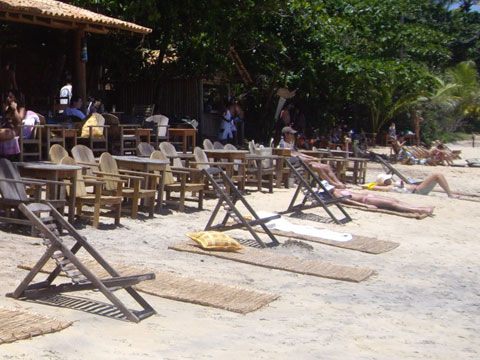 Barraca na Praia do Espelho