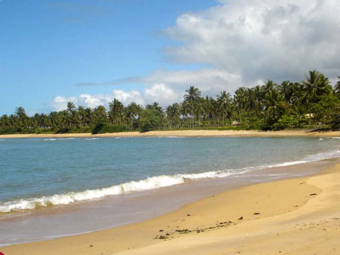 Praia Jacumã. Trancoso. Brasil
