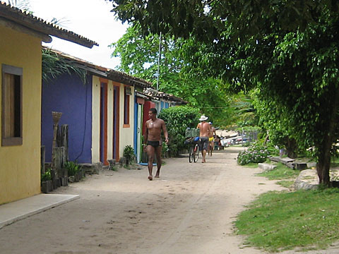 As ruas de Cara&iacute;vas são de Areia