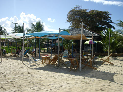 Barraca de Praia - Restaurante Corumbau. BA