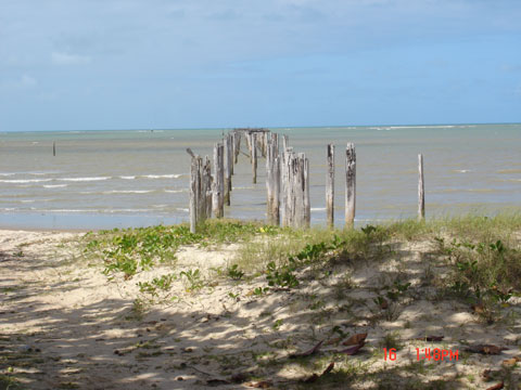 Foto do pier de Cumuru