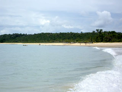 Antiga praia Nudismo