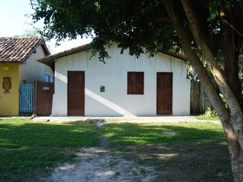 Casa branca no Quadrado de Trancoso