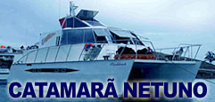 Catamar&atilde; Netuno. Abrolhos, BA - Brasil