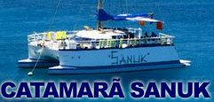 Catamar&atilde; Sanuk. Abrolhos, BA - Brasil
